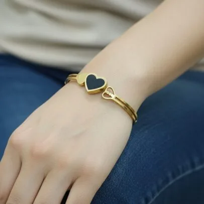 إسورة قلب – ستانلس ستيل شياكة