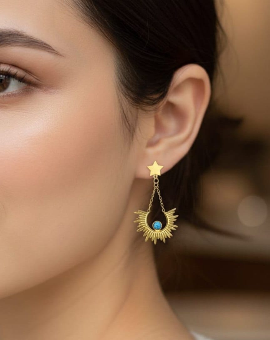 حلق شمس الشموس جولد – ستانلس ستيل بيور 316