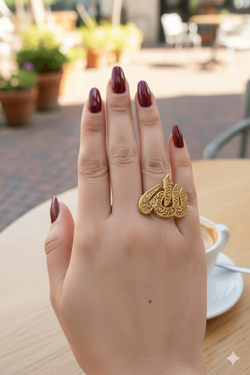 خاتم لفظ الجلاله الله استاليس بيور